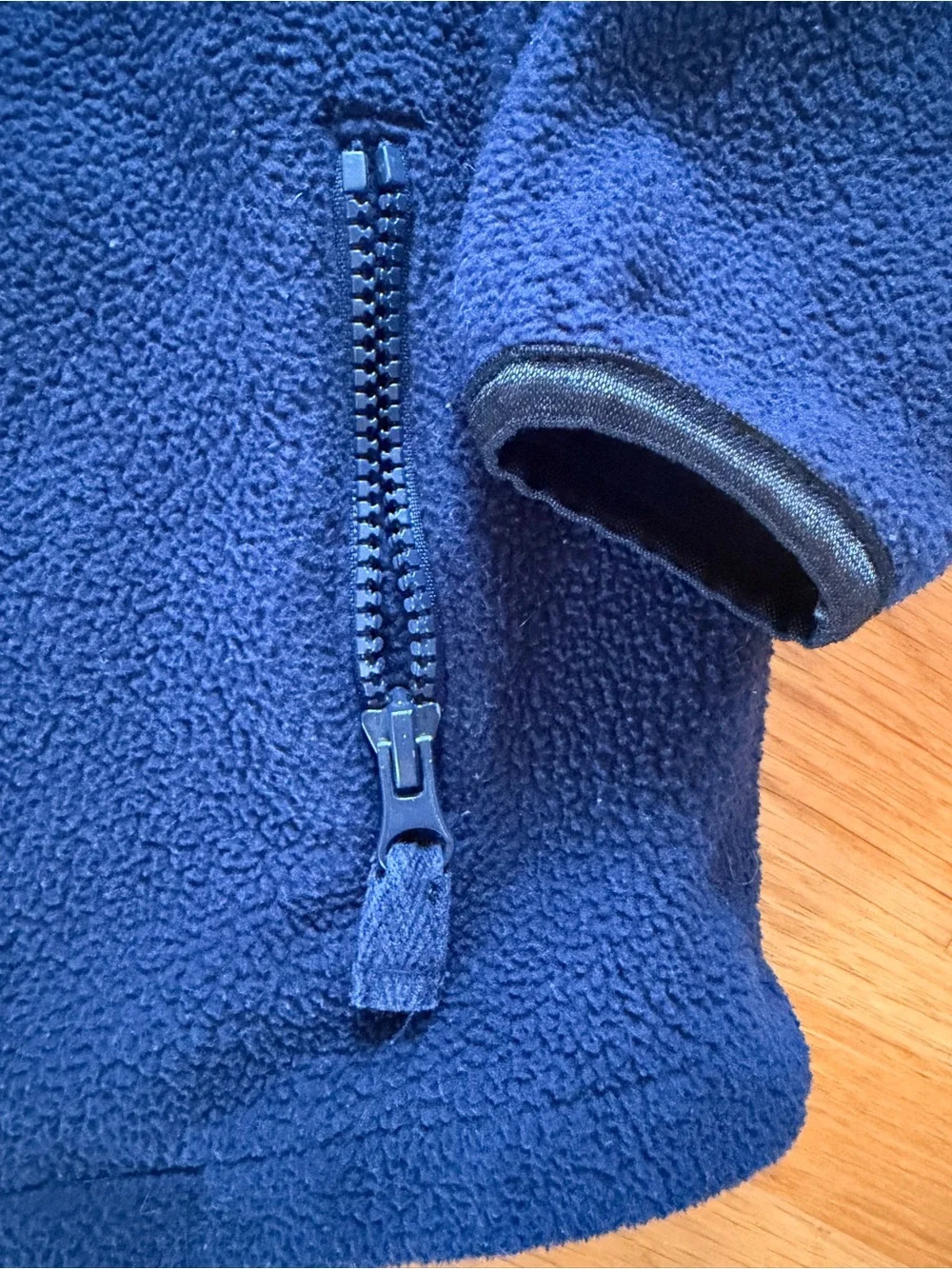 POLO By Ralph Lauren Blue Fleece Full Zip Jacket Outdoor Cozy Comfy Boys Size 4
